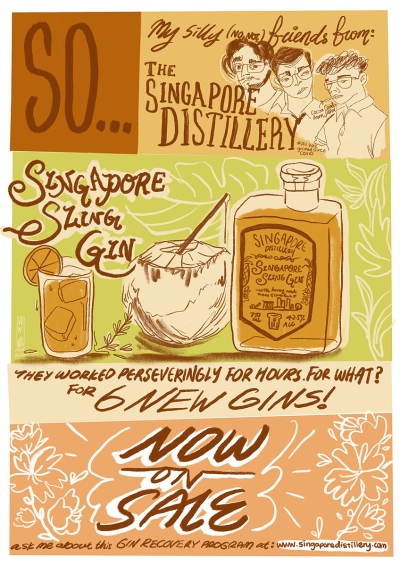 Sling Gin ad